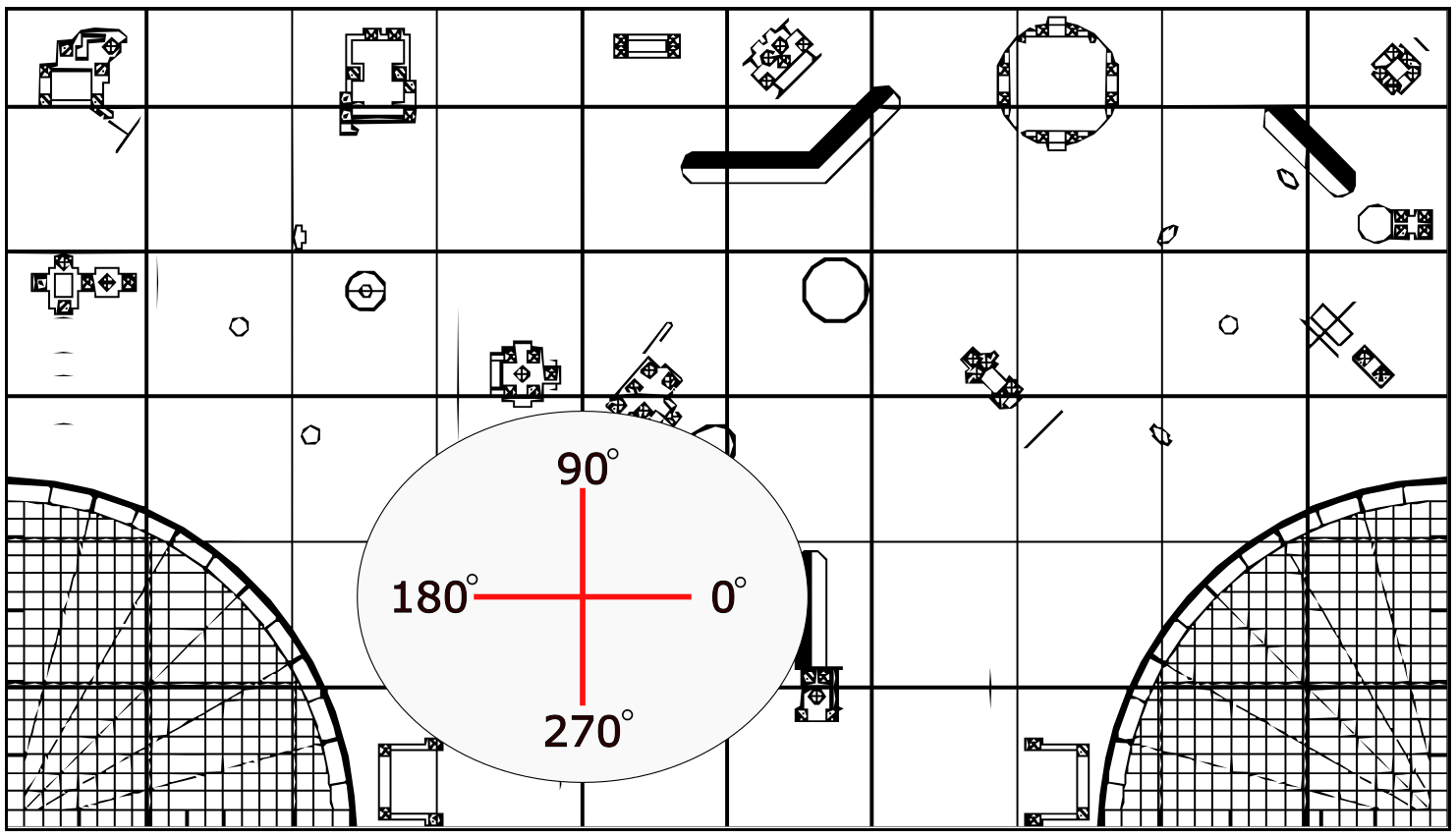 Field orientation diagram